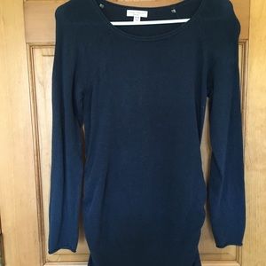 Maternity sweater dress